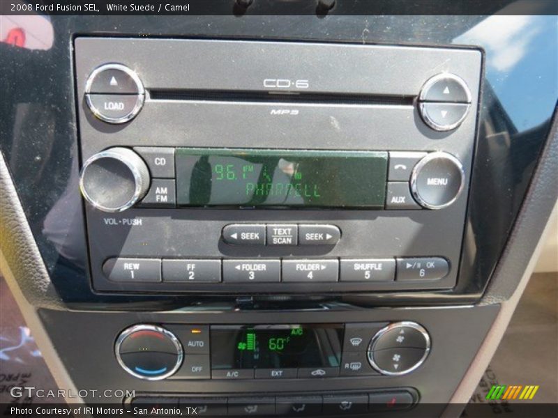 White Suede / Camel 2008 Ford Fusion SEL