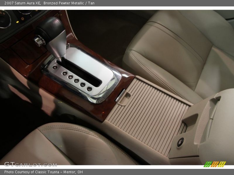 Bronzed Pewter Metallic / Tan 2007 Saturn Aura XE
