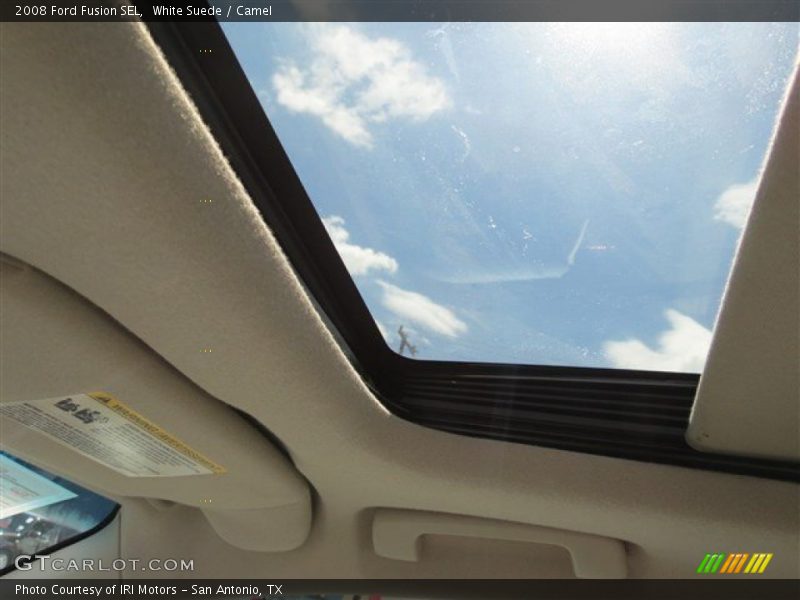 White Suede / Camel 2008 Ford Fusion SEL