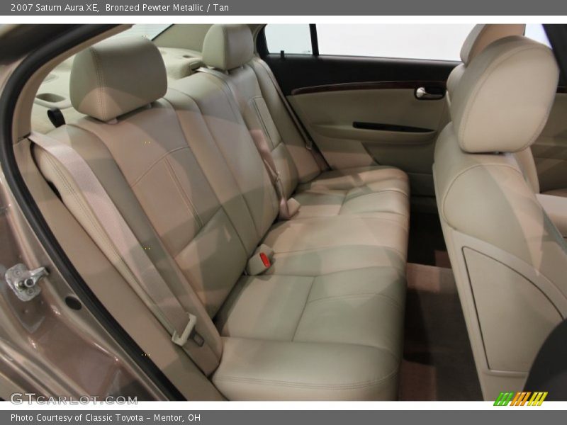 Bronzed Pewter Metallic / Tan 2007 Saturn Aura XE