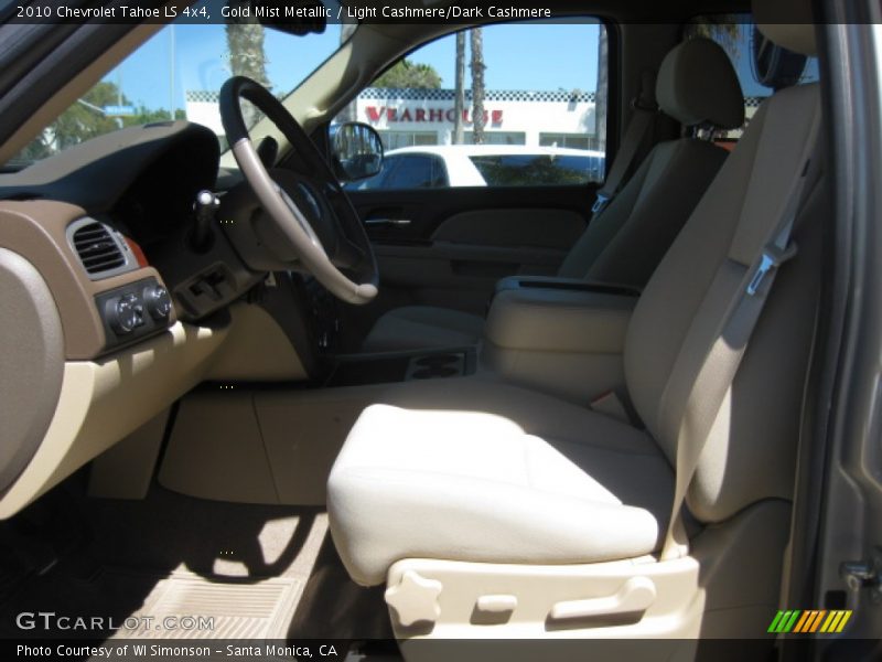 Gold Mist Metallic / Light Cashmere/Dark Cashmere 2010 Chevrolet Tahoe LS 4x4