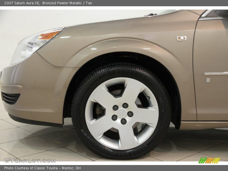 Bronzed Pewter Metallic / Tan 2007 Saturn Aura XE