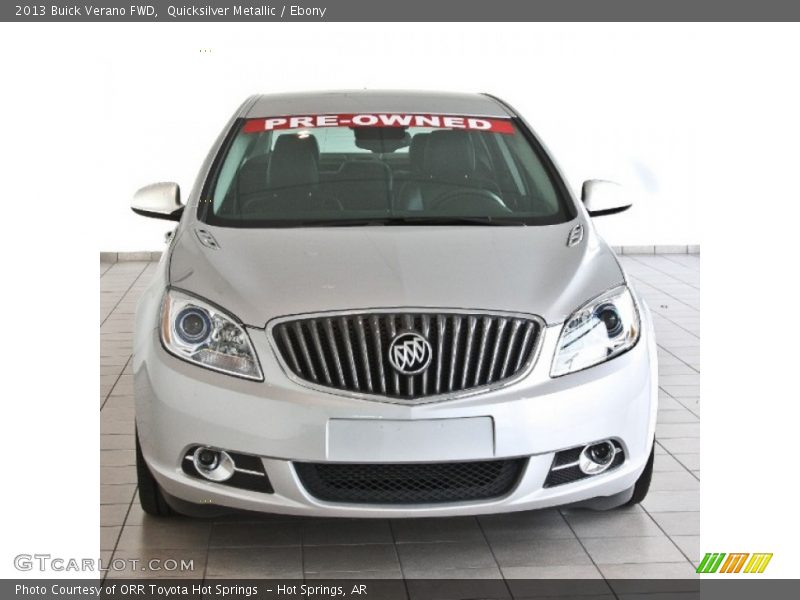 Quicksilver Metallic / Ebony 2013 Buick Verano FWD