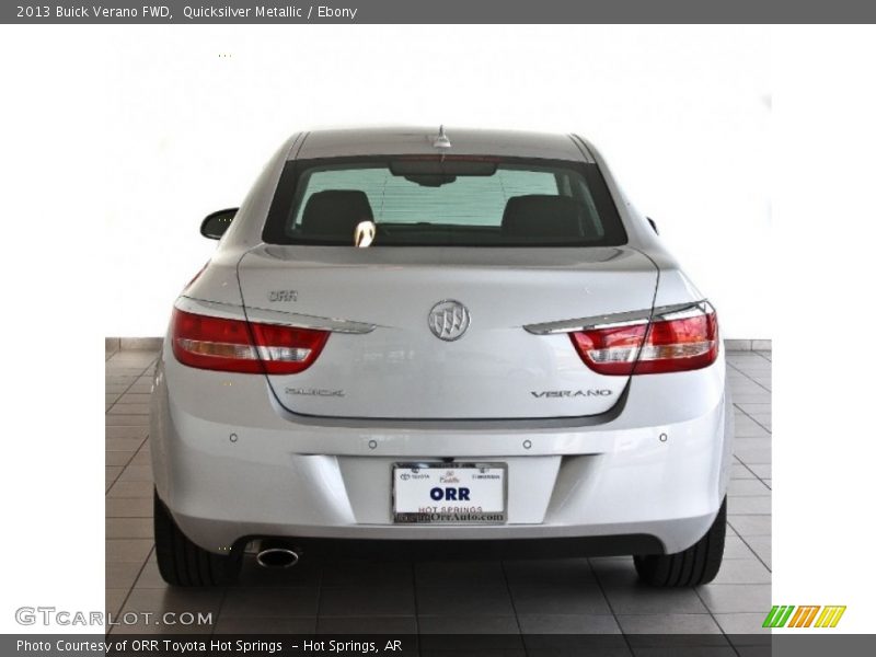 Quicksilver Metallic / Ebony 2013 Buick Verano FWD