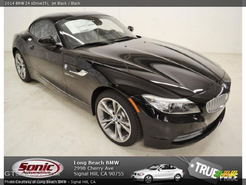 Jet Black / Black 2014 BMW Z4 sDrive35i