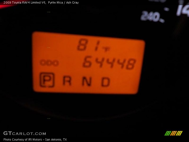 Pyrite Mica / Ash Gray 2009 Toyota RAV4 Limited V6