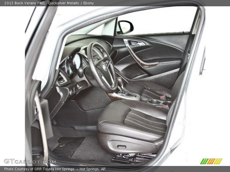 Quicksilver Metallic / Ebony 2013 Buick Verano FWD
