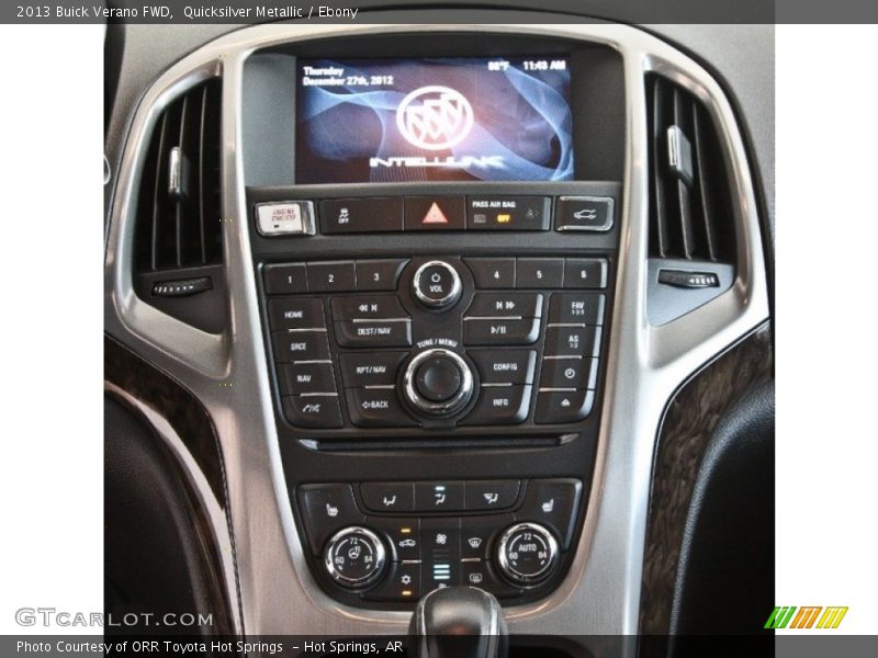 Quicksilver Metallic / Ebony 2013 Buick Verano FWD