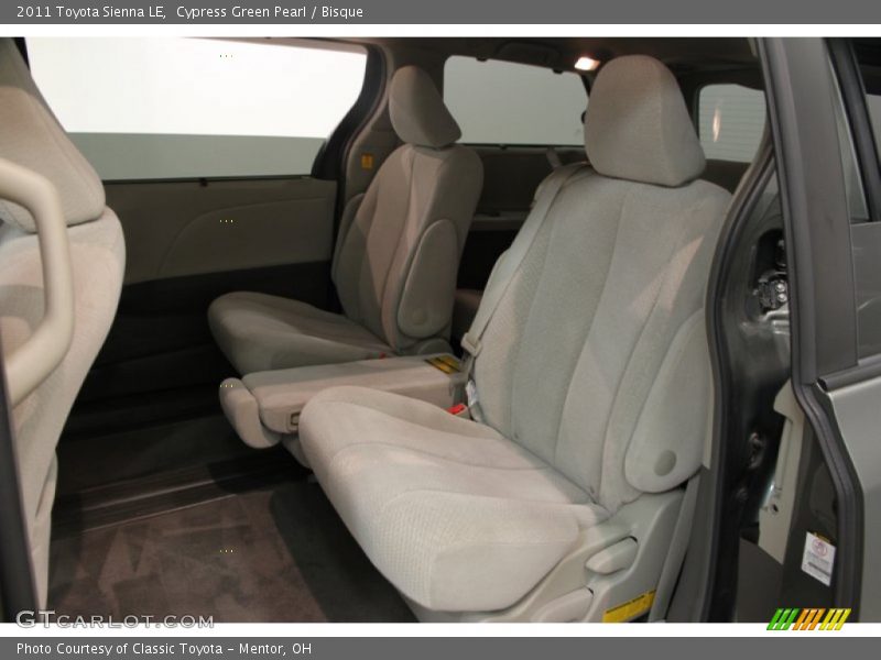 Cypress Green Pearl / Bisque 2011 Toyota Sienna LE