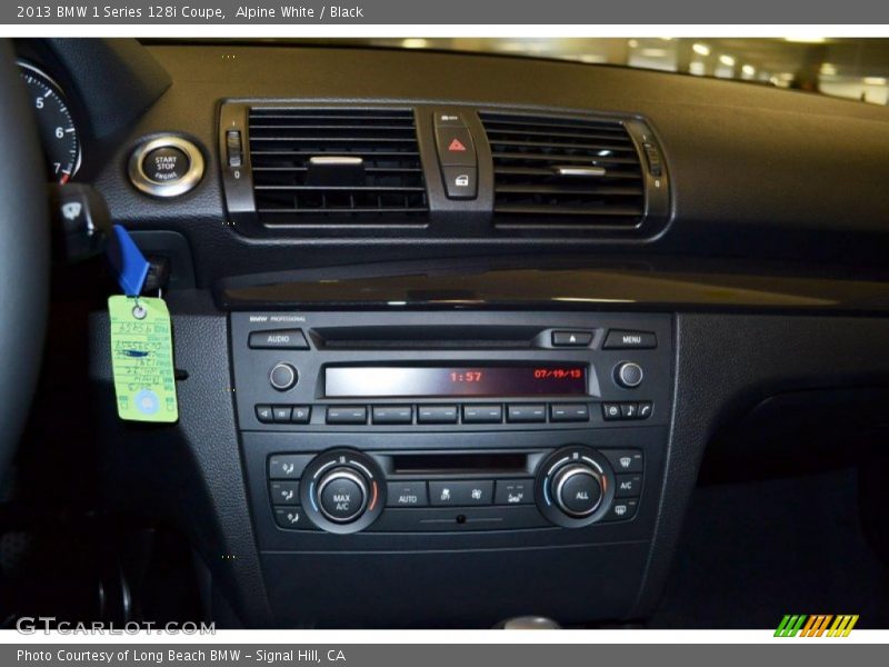 Alpine White / Black 2013 BMW 1 Series 128i Coupe