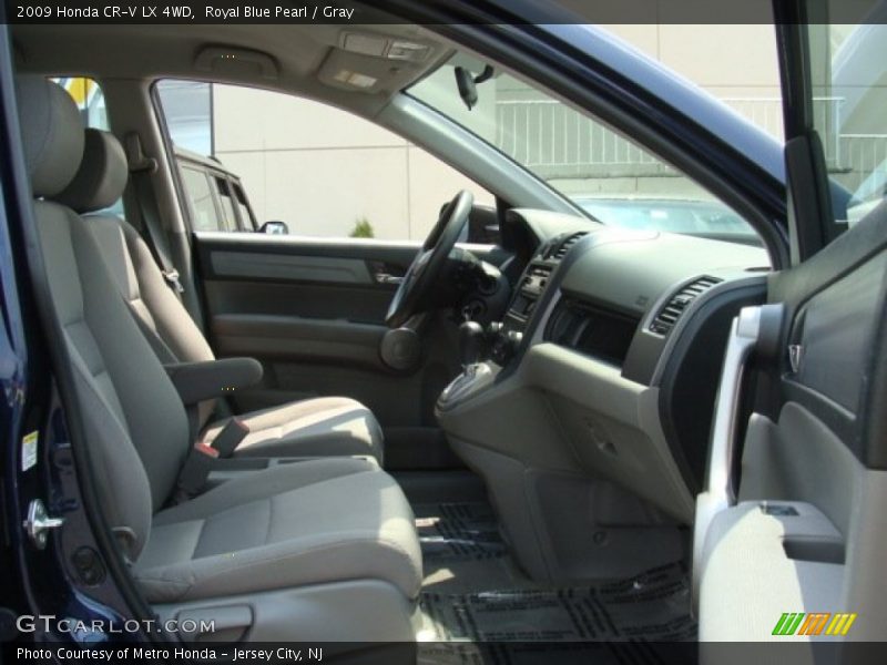 Royal Blue Pearl / Gray 2009 Honda CR-V LX 4WD