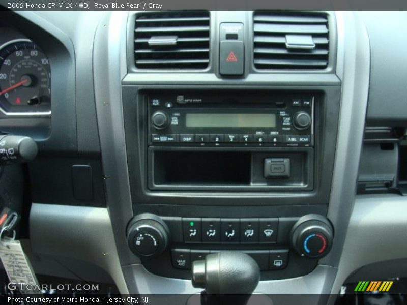 Royal Blue Pearl / Gray 2009 Honda CR-V LX 4WD