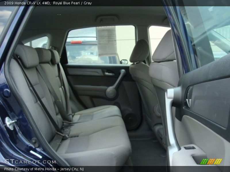 Royal Blue Pearl / Gray 2009 Honda CR-V LX 4WD