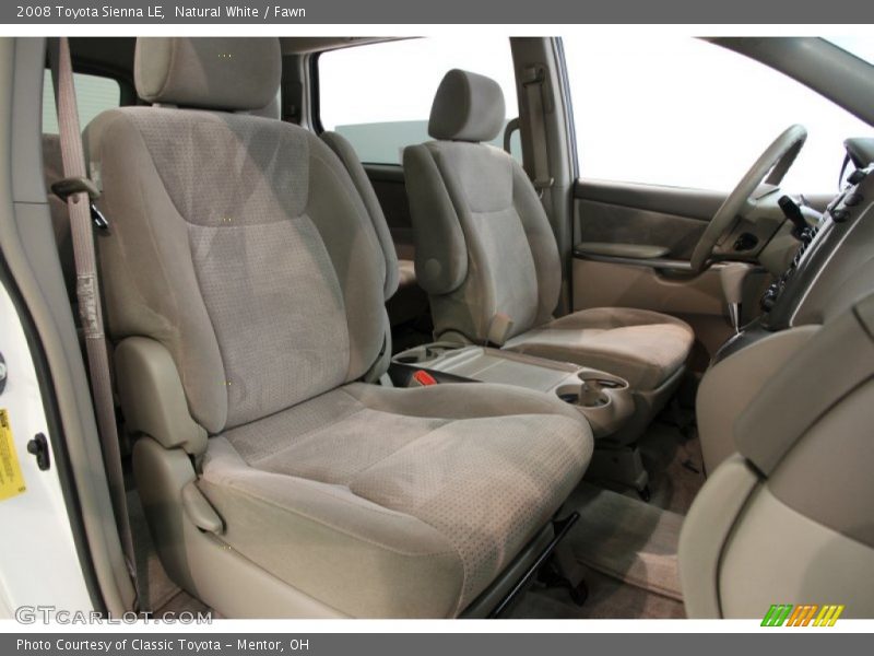 Natural White / Fawn 2008 Toyota Sienna LE