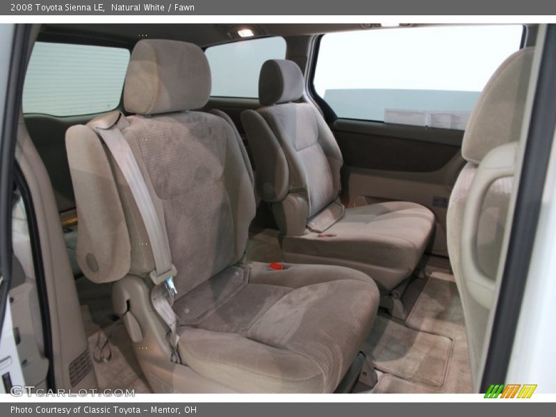 Natural White / Fawn 2008 Toyota Sienna LE