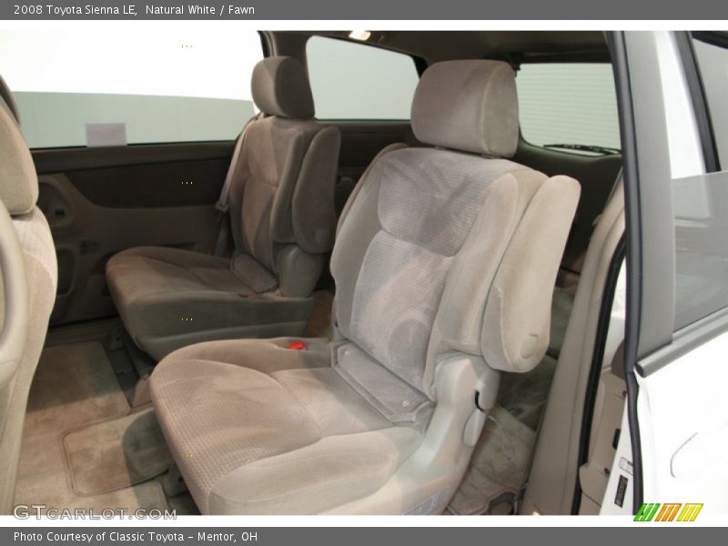 Natural White / Fawn 2008 Toyota Sienna LE