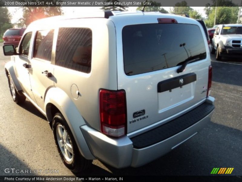 Bright Silver Metallic / Dark Slate Gray/Light Slate Gray 2008 Dodge Nitro SXT 4x4