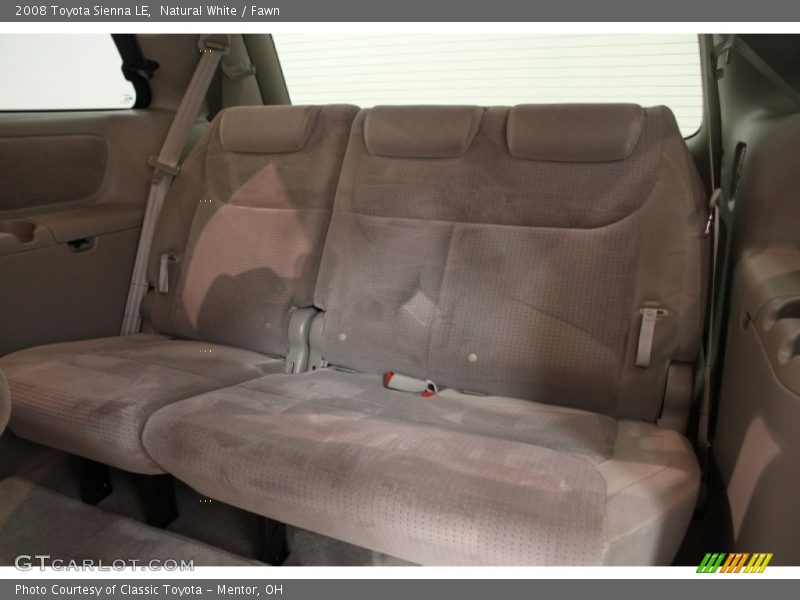Natural White / Fawn 2008 Toyota Sienna LE