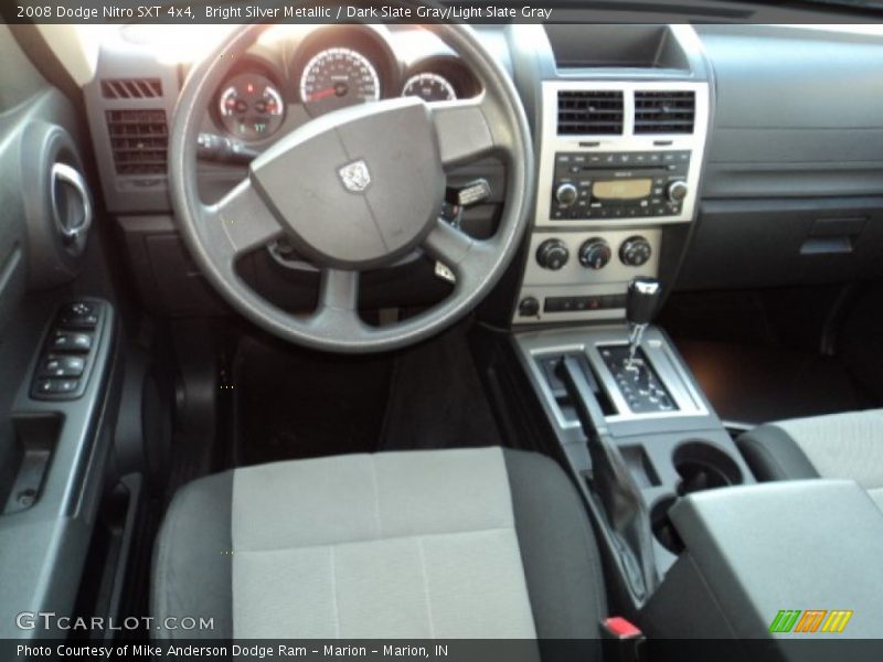 Bright Silver Metallic / Dark Slate Gray/Light Slate Gray 2008 Dodge Nitro SXT 4x4