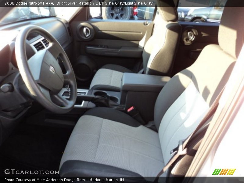 Bright Silver Metallic / Dark Slate Gray/Light Slate Gray 2008 Dodge Nitro SXT 4x4