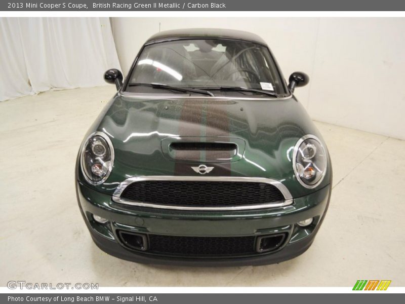 British Racing Green II Metallic / Carbon Black 2013 Mini Cooper S Coupe