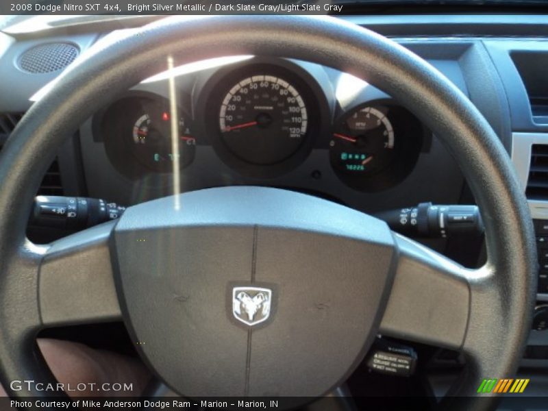 Bright Silver Metallic / Dark Slate Gray/Light Slate Gray 2008 Dodge Nitro SXT 4x4