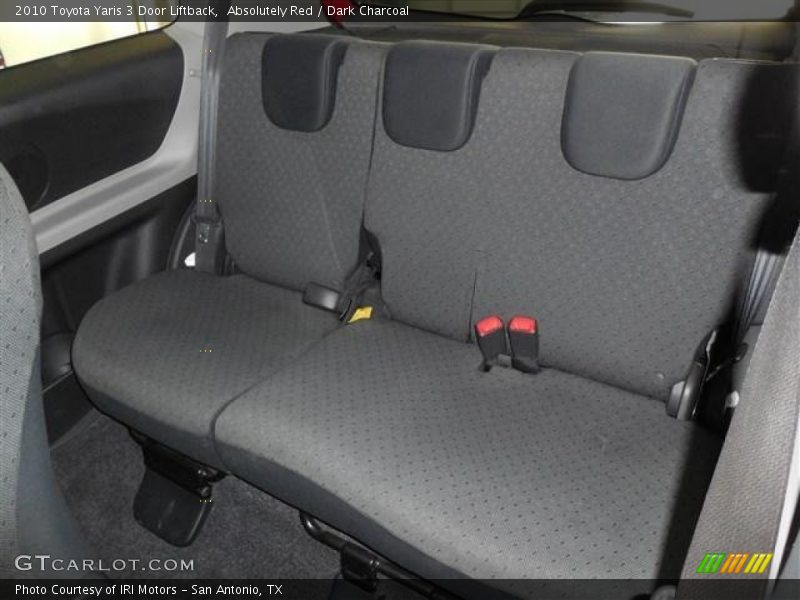Absolutely Red / Dark Charcoal 2010 Toyota Yaris 3 Door Liftback