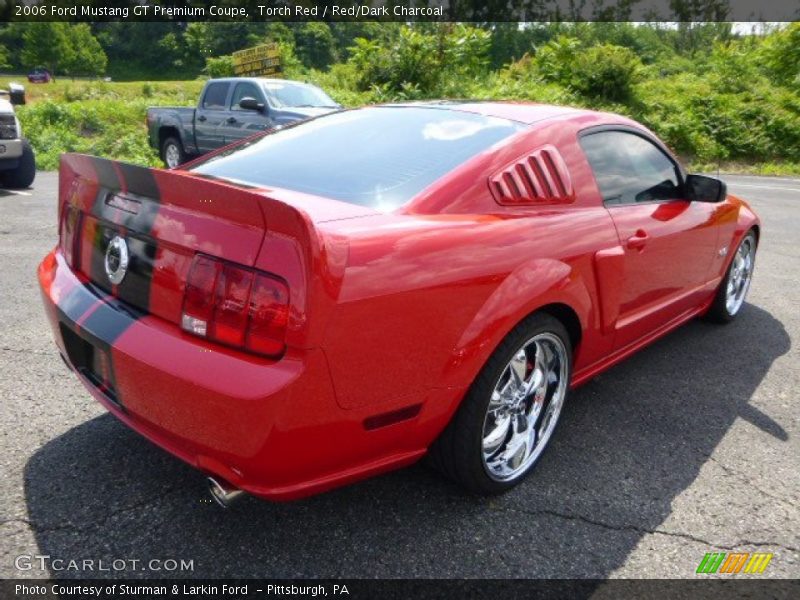 Torch Red / Red/Dark Charcoal 2006 Ford Mustang GT Premium Coupe