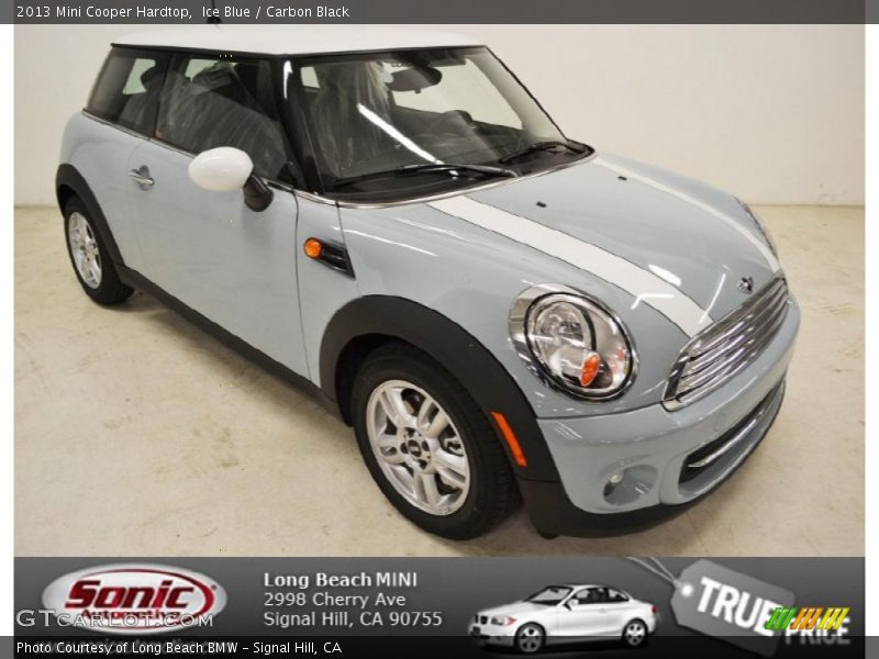 Ice Blue / Carbon Black 2013 Mini Cooper Hardtop