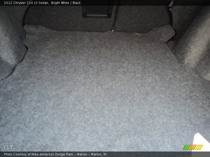 Bright White / Black 2012 Chrysler 200 LX Sedan