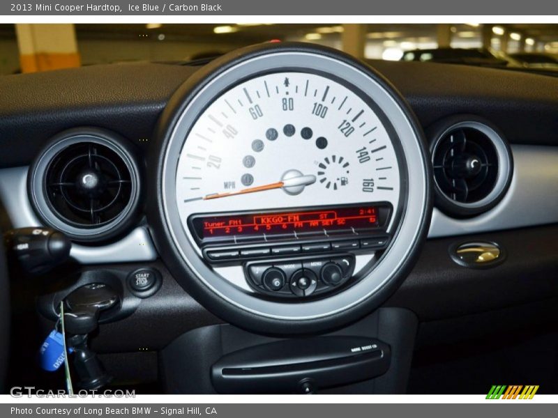 Ice Blue / Carbon Black 2013 Mini Cooper Hardtop