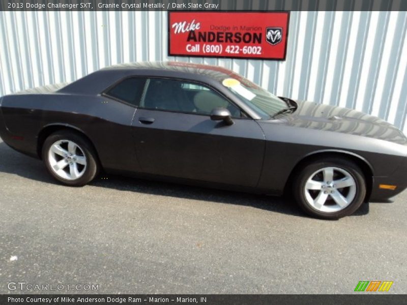 Granite Crystal Metallic / Dark Slate Gray 2013 Dodge Challenger SXT