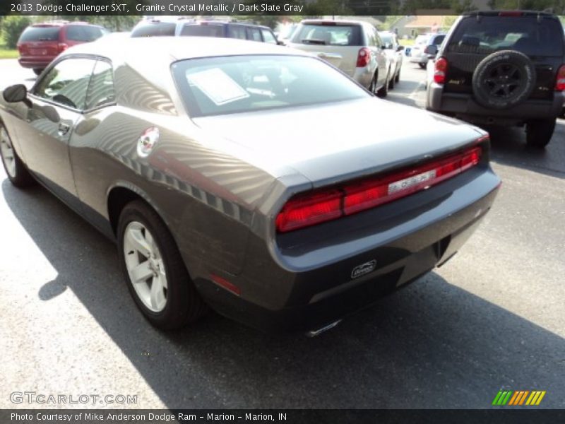 Granite Crystal Metallic / Dark Slate Gray 2013 Dodge Challenger SXT