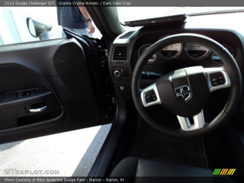 Granite Crystal Metallic / Dark Slate Gray 2013 Dodge Challenger SXT