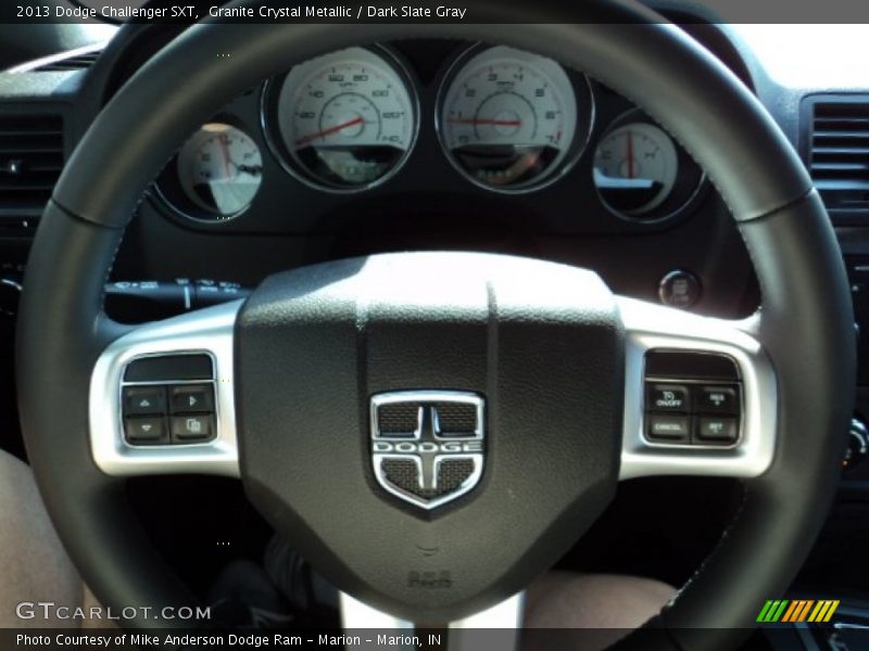 Granite Crystal Metallic / Dark Slate Gray 2013 Dodge Challenger SXT