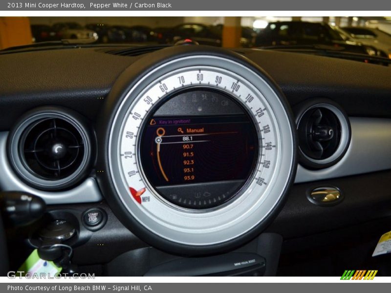Pepper White / Carbon Black 2013 Mini Cooper Hardtop