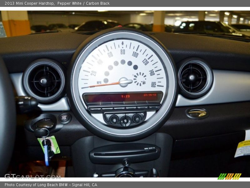 Pepper White / Carbon Black 2013 Mini Cooper Hardtop