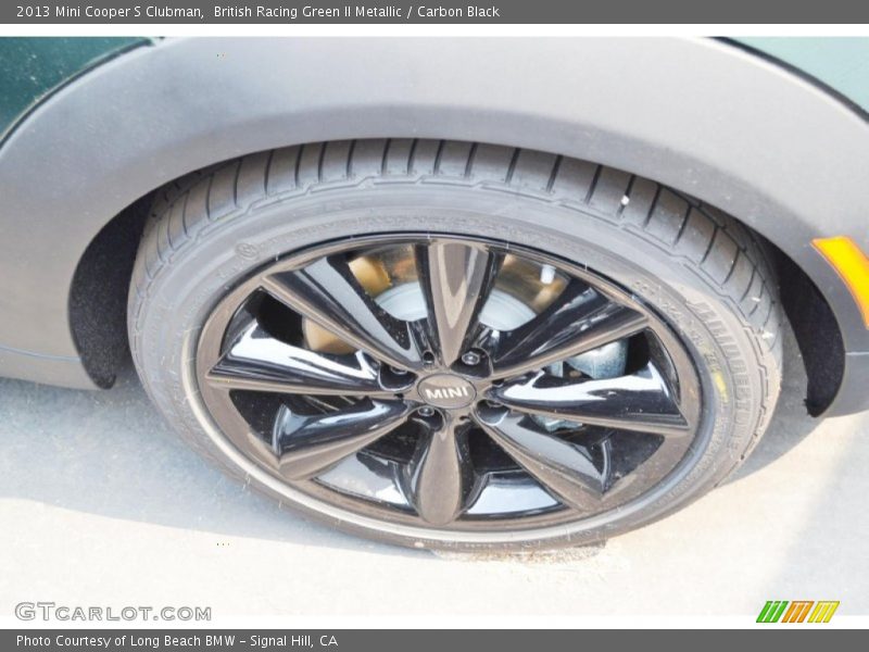British Racing Green II Metallic / Carbon Black 2013 Mini Cooper S Clubman