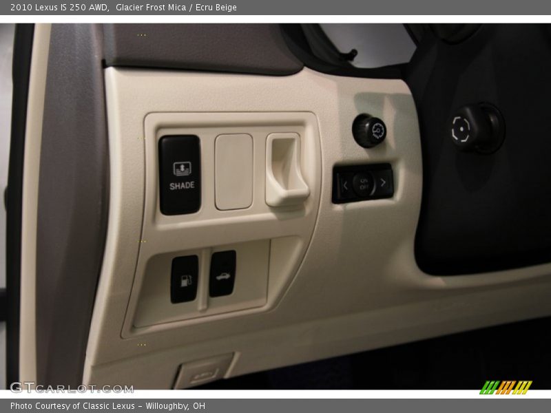 Glacier Frost Mica / Ecru Beige 2010 Lexus IS 250 AWD