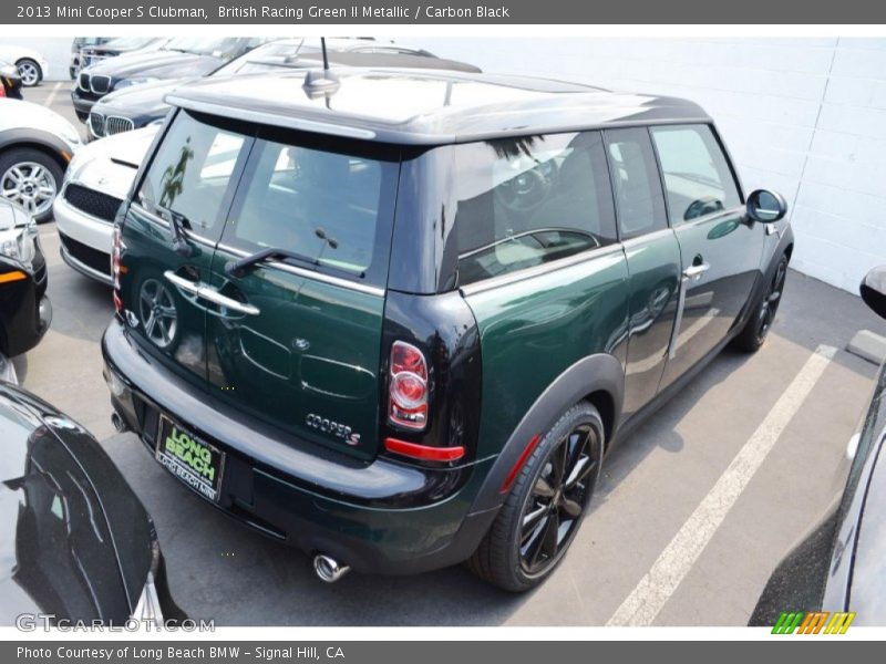 British Racing Green II Metallic / Carbon Black 2013 Mini Cooper S Clubman