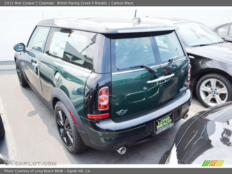 British Racing Green II Metallic / Carbon Black 2013 Mini Cooper S Clubman