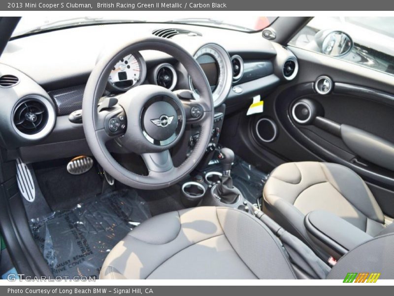 British Racing Green II Metallic / Carbon Black 2013 Mini Cooper S Clubman