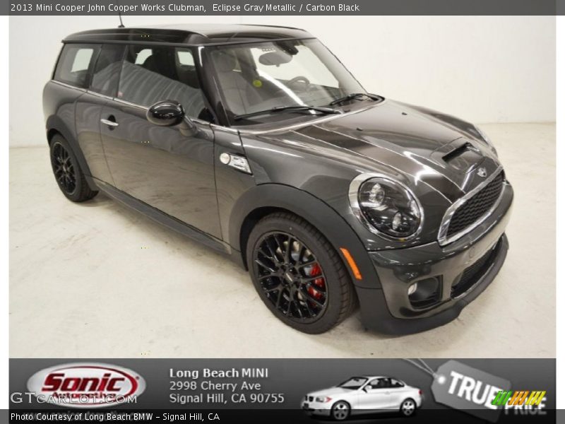 Eclipse Gray Metallic / Carbon Black 2013 Mini Cooper John Cooper Works Clubman