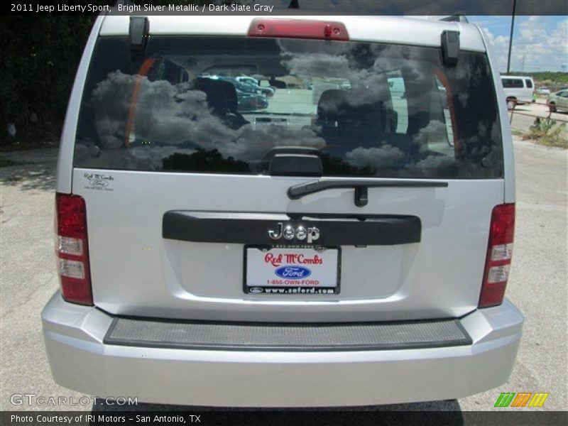 Bright Silver Metallic / Dark Slate Gray 2011 Jeep Liberty Sport