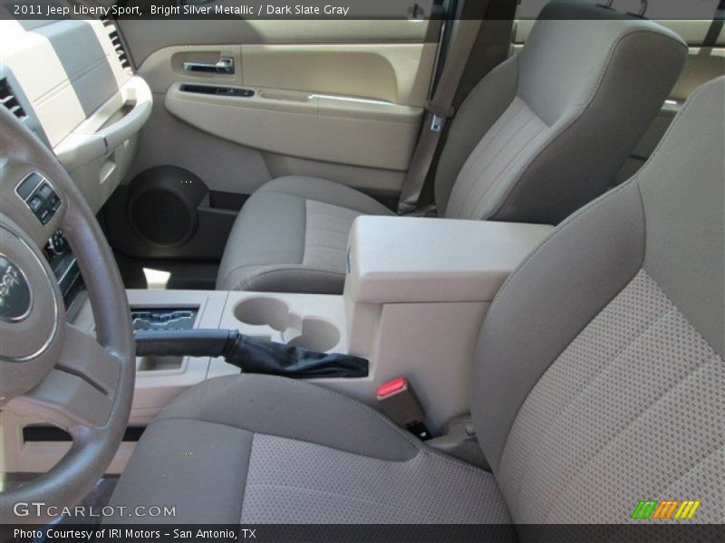 Bright Silver Metallic / Dark Slate Gray 2011 Jeep Liberty Sport