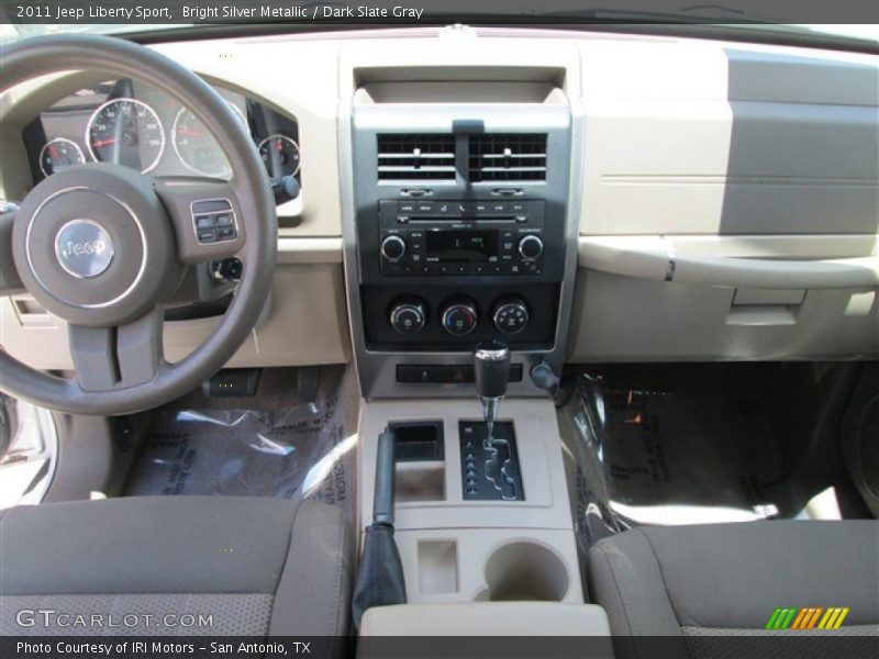 Bright Silver Metallic / Dark Slate Gray 2011 Jeep Liberty Sport