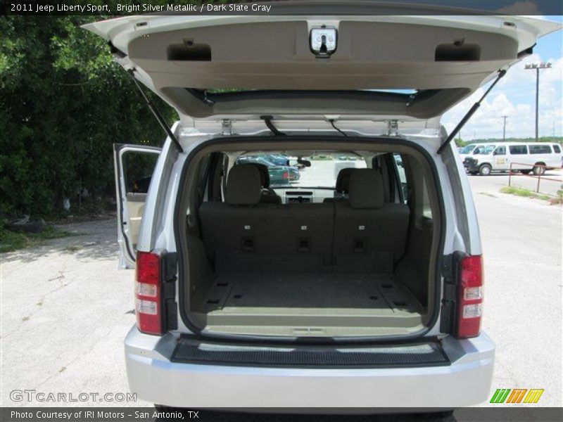 Bright Silver Metallic / Dark Slate Gray 2011 Jeep Liberty Sport