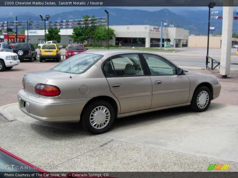 Sandrift Metallic / Neutral 2000 Chevrolet Malibu Sedan