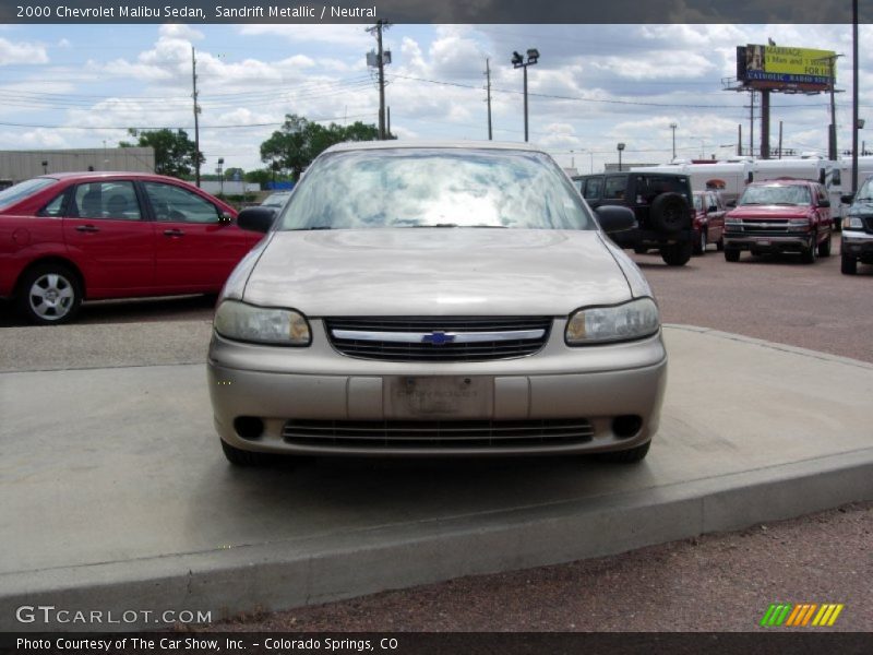 Sandrift Metallic / Neutral 2000 Chevrolet Malibu Sedan