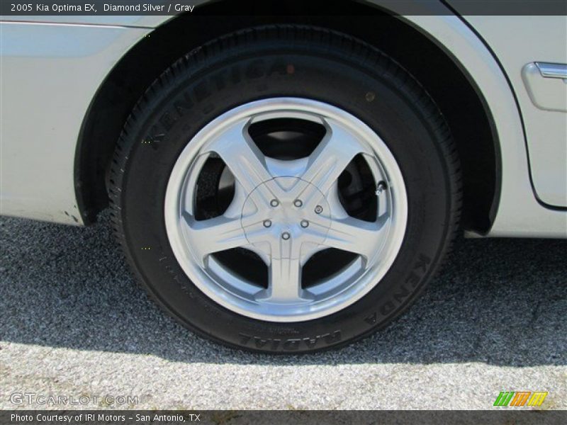 Diamond Silver / Gray 2005 Kia Optima EX